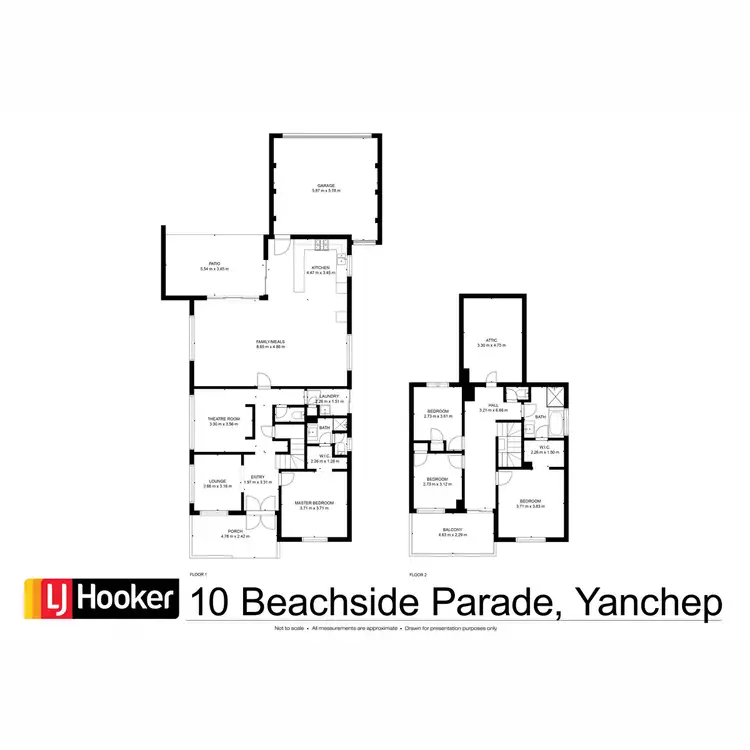 Floorplan of Homely house listing, 10 Beachside Parade, Yanchep WA 6035
