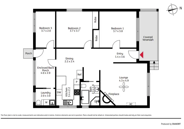 Floorplan of Homely house listing, 7 Pollux Street, Yass NSW 2582