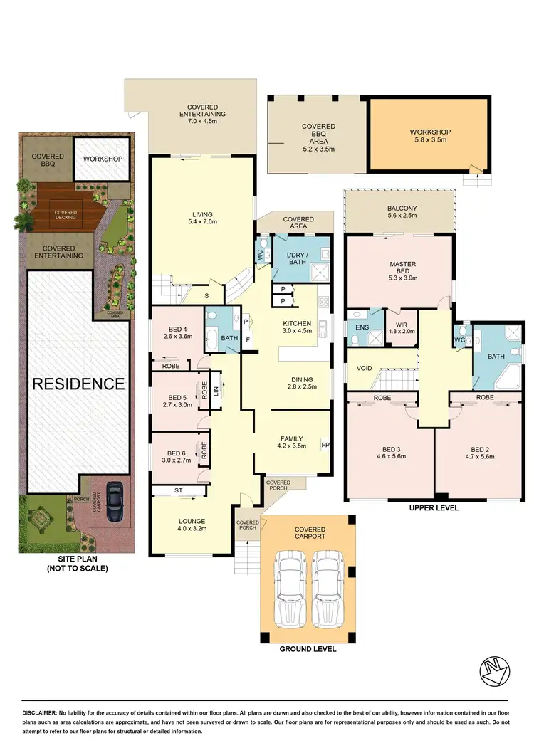 Floorplan of Homely house listing, 776 The Horsley Drive, Smithfield NSW 2164