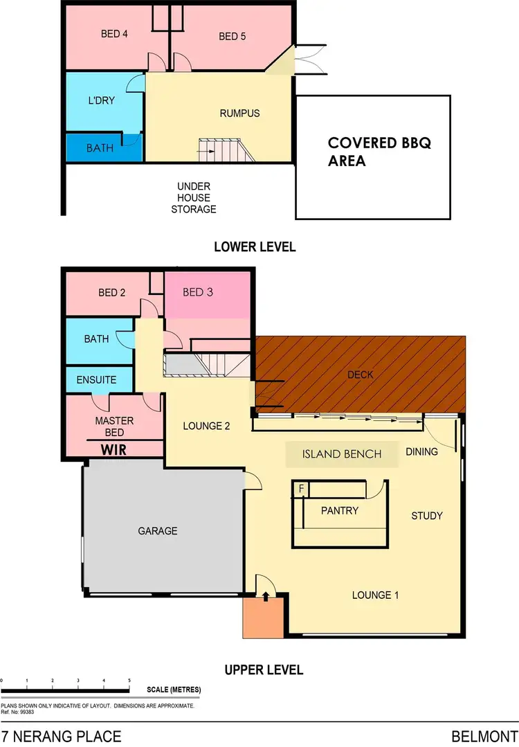 Floorplan of Homely house listing, 7 Nerang Place, Belmont NSW 2280