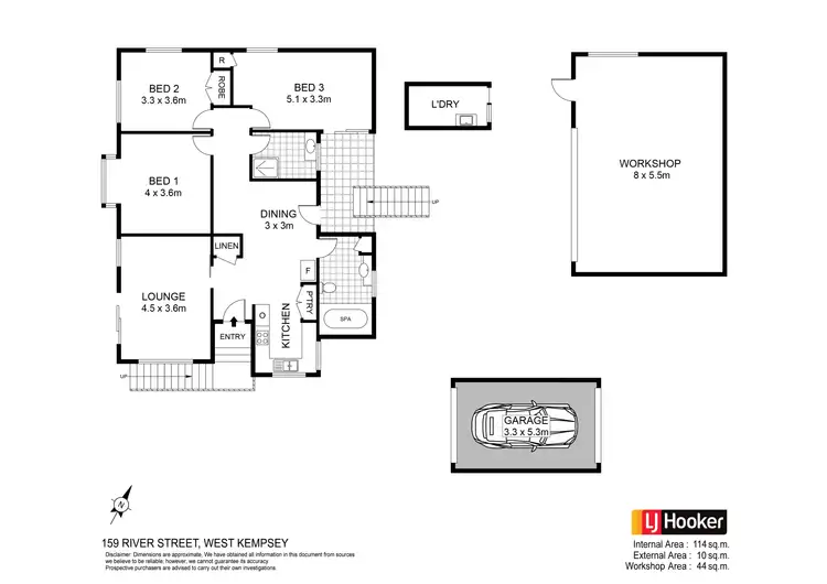 Floorplan of Homely house listing, 159 River Street, West Kempsey NSW 2440