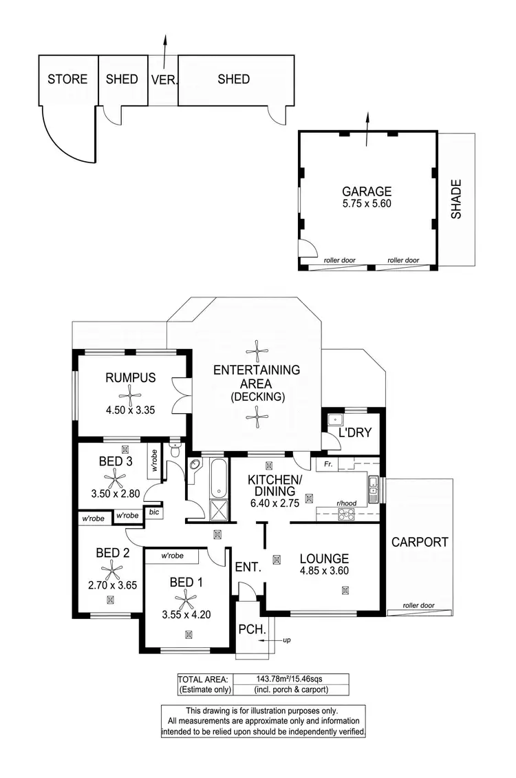 Floorplan of Homely house listing, 40 Fenton Avenue, Christies Beach SA 5165