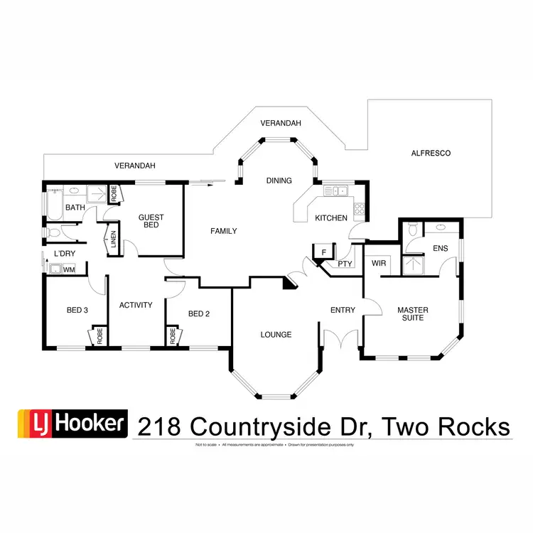 Floorplan of Homely house listing, 218 Countryside Drive, Two Rocks WA 6037