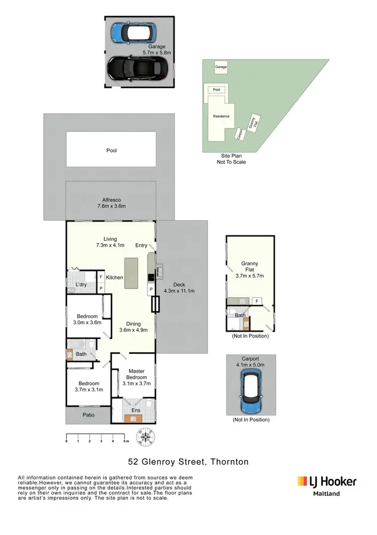 Floorplan of Homely house listing, 52 Glenroy Street, Thornton NSW 2322