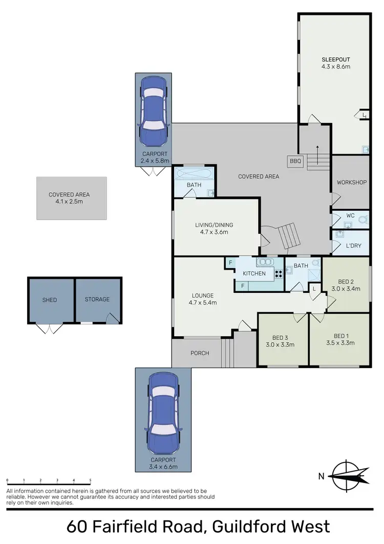 Floorplan of Homely house listing, 60 Fairfield Road, Guildford NSW 2161