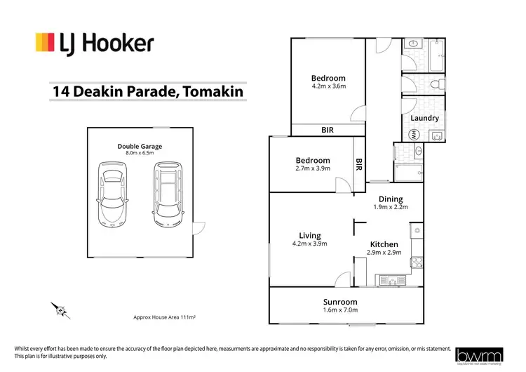 Floorplan of Homely house listing, 14 Deakin Parade, Tomakin NSW 2537