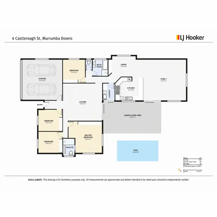 Floorplan of Homely house listing, 4 Castlereagh Street, Murrumba Downs QLD 4503