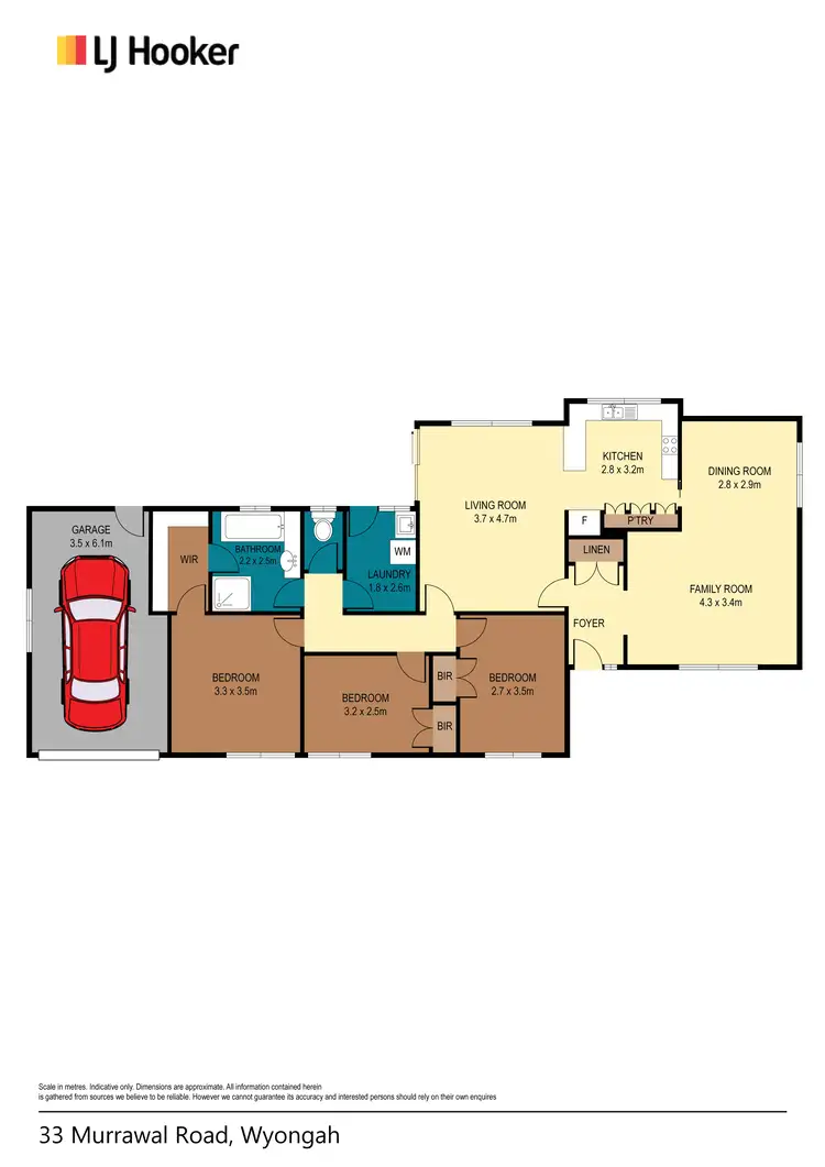 Floorplan of Homely house listing, 33 Murrawal Road, Wyongah NSW 2259