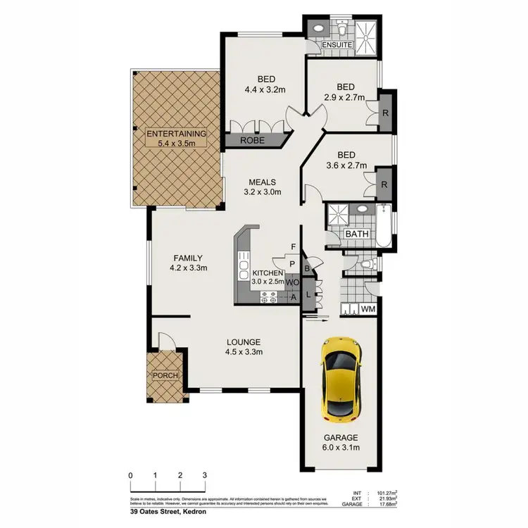 Floorplan of Homely house listing, 39 Oates Street, Kedron QLD 4031