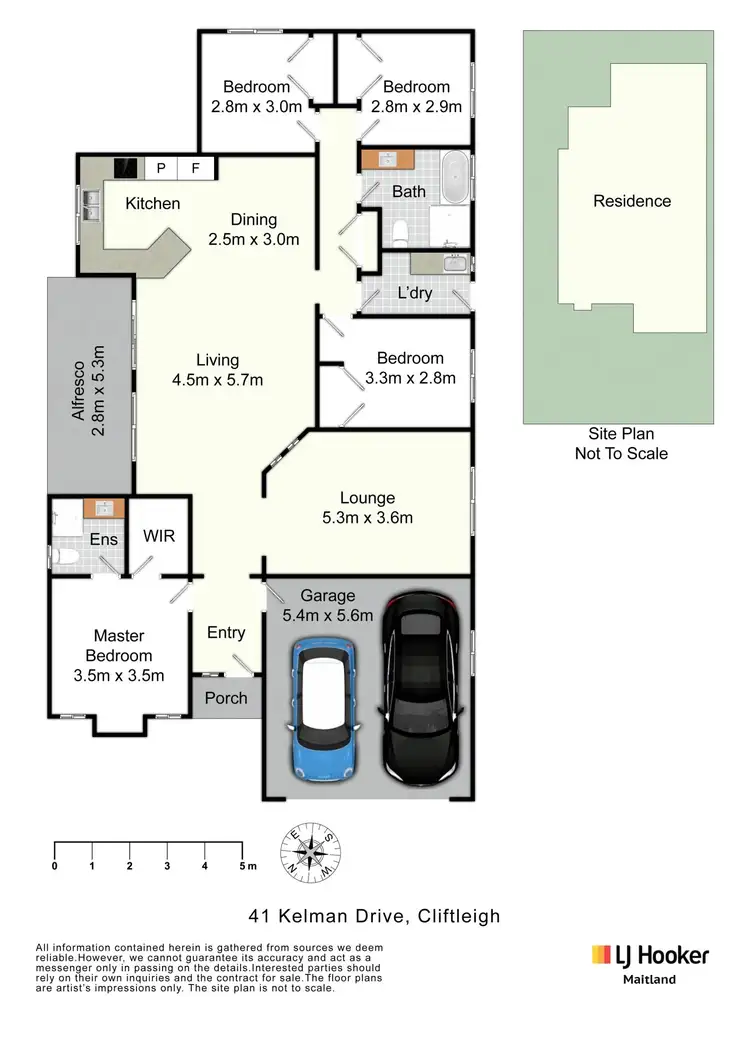 Floorplan of Homely house listing, 41 Kelman Drive, Cliftleigh NSW 2321