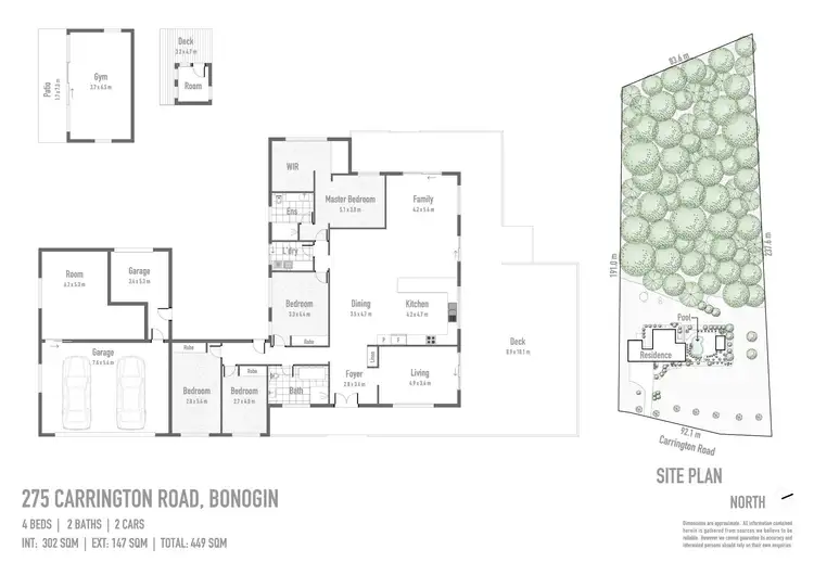 Floorplan of Homely rural property listing, 275 Carrington Road, Bonogin QLD 4213