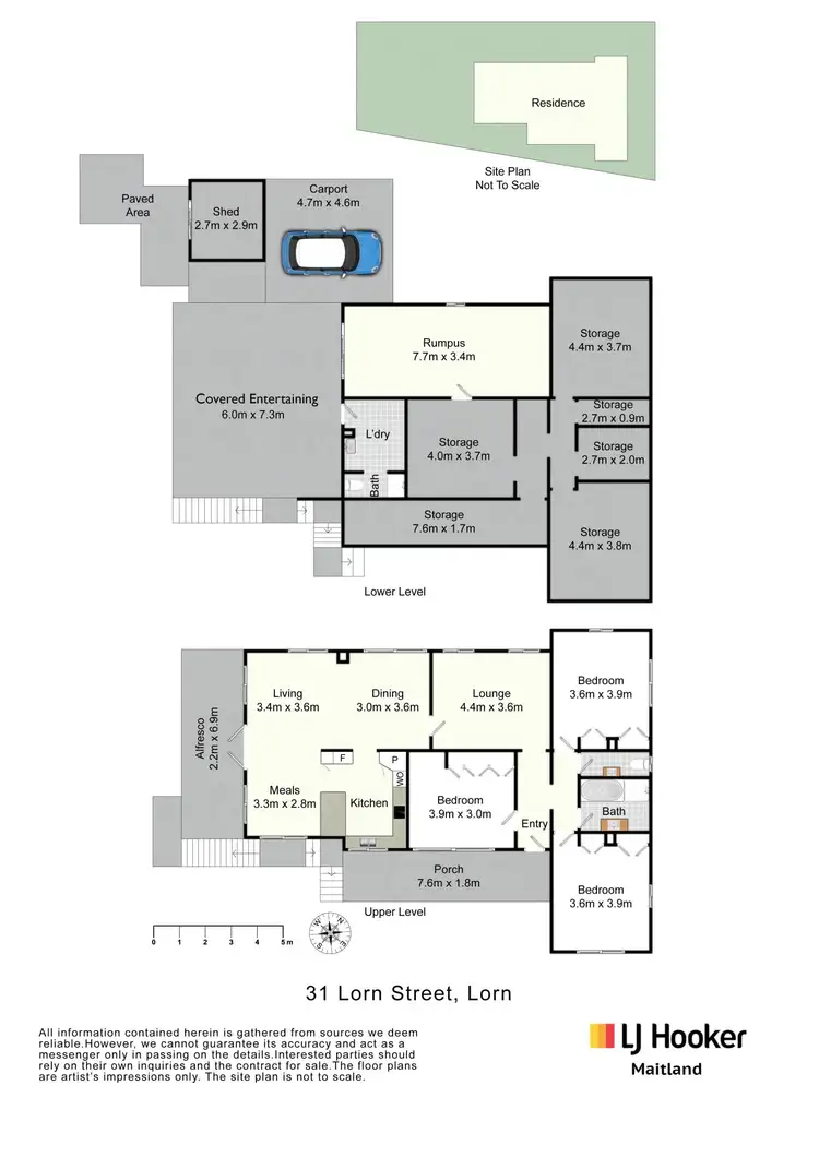 Floorplan of Homely house listing, 31 Lorn Street, Lorn NSW 2320