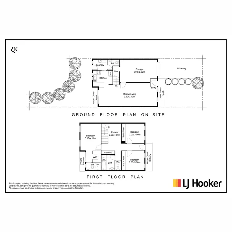 Floorplan of Homely townhouse listing, 19/14 Mickleton Grove, Point Cook VIC 3030