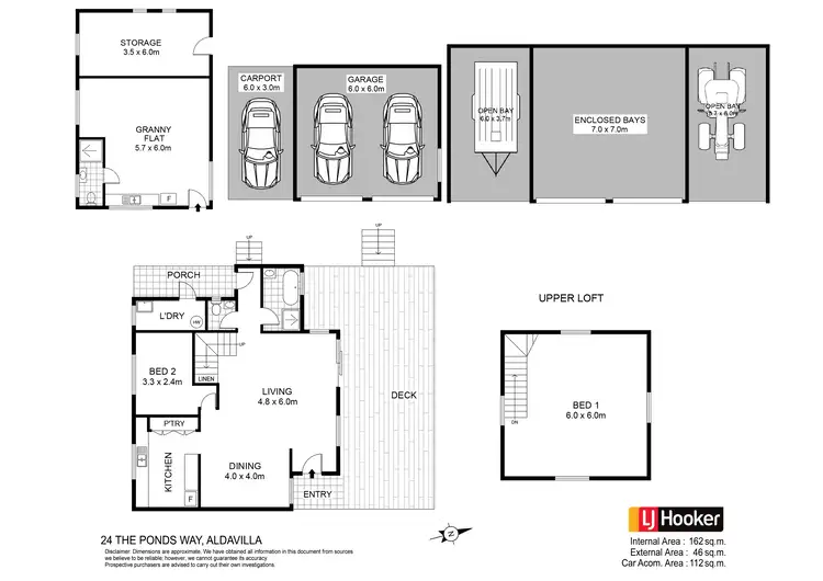 Floorplan of Homely rural property listing, 24 The Ponds Way, Aldavilla NSW 2440