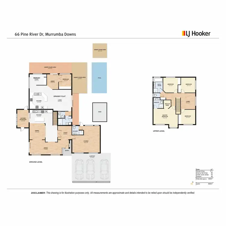 Floorplan of Homely house listing, 66 Pine River Drive, Murrumba Downs QLD 4503