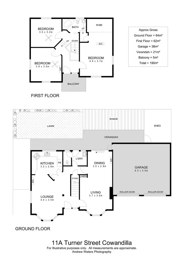 Floorplan of Homely house listing, 11A Turner Street, Cowandilla SA 5033