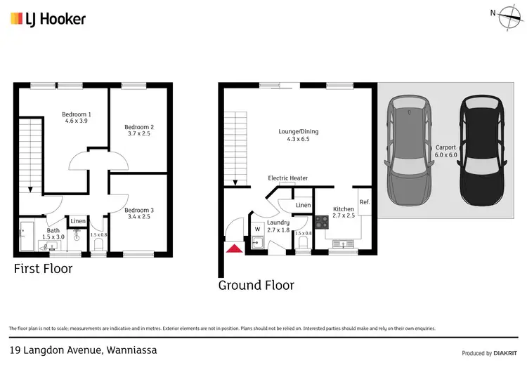 Floorplan of Homely house listing, 19 Langdon Avenue, Wanniassa ACT 2903