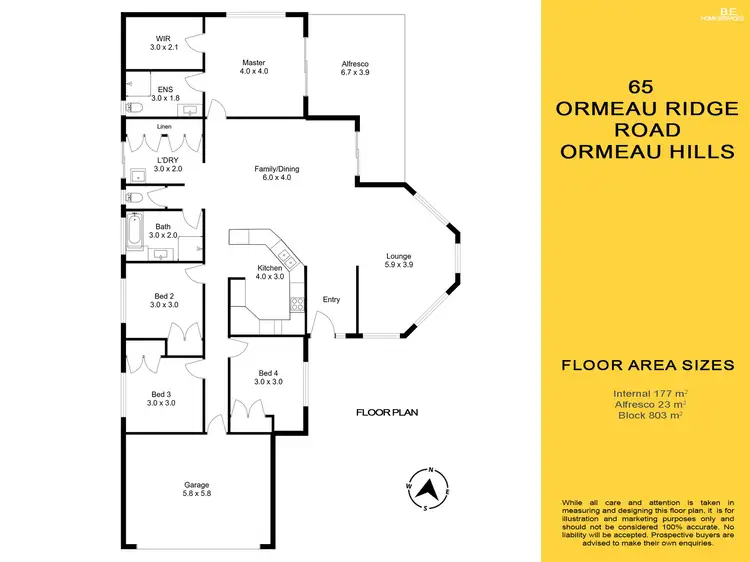 Floorplan of Homely house listing, 65 Ormeau Ridge Road, Ormeau Hills QLD 4208