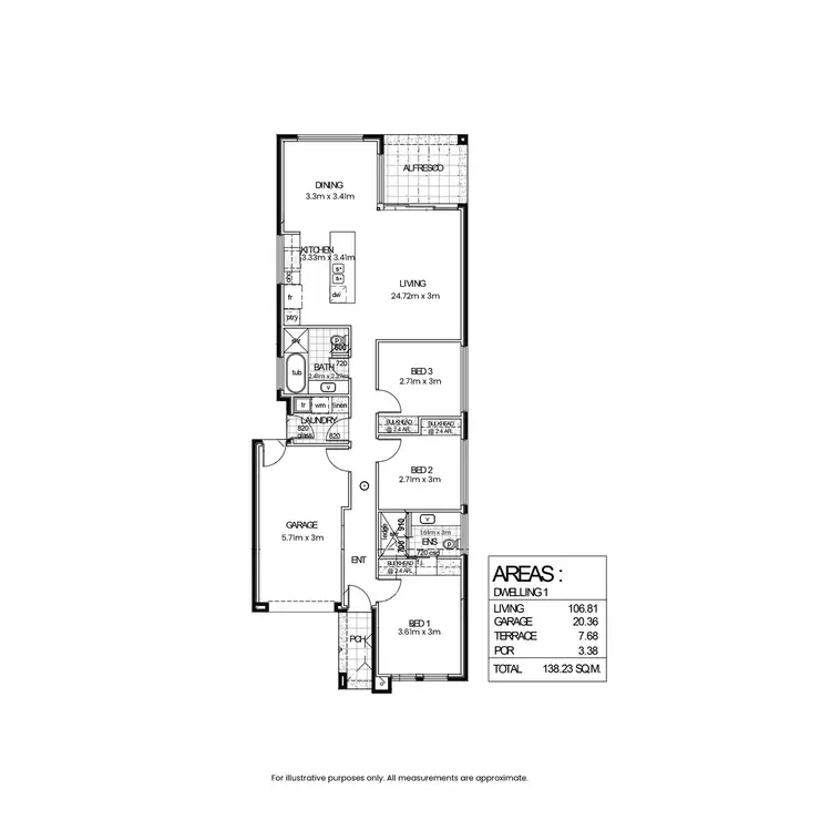 Floorplan of Homely house listing, 38a Langham Place, Port Adelaide SA 5015