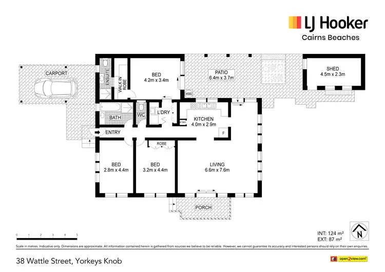 Floorplan of Homely house listing, 38 Wattle Street, Yorkeys Knob QLD 4878