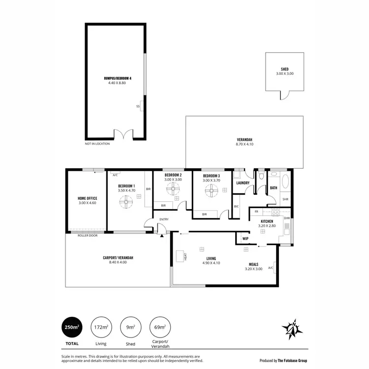 Floorplan of Homely house listing, 3 Jordan Avenue, Fulham Gardens SA 5024