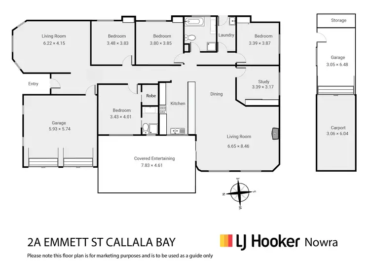 Floorplan of Homely house listing, 2A Emmett Street, Callala Bay NSW 2540