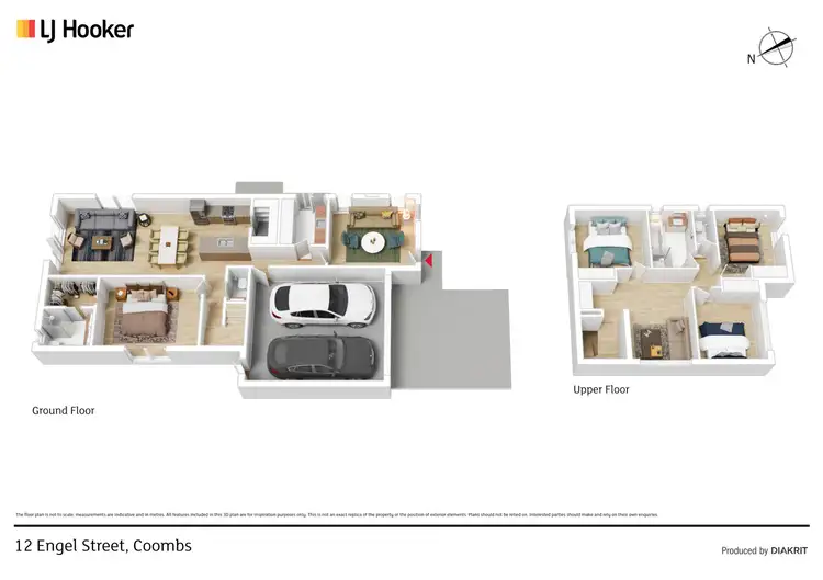 Floorplan of Homely house listing, 12 Engel Street, Coombs ACT 2611