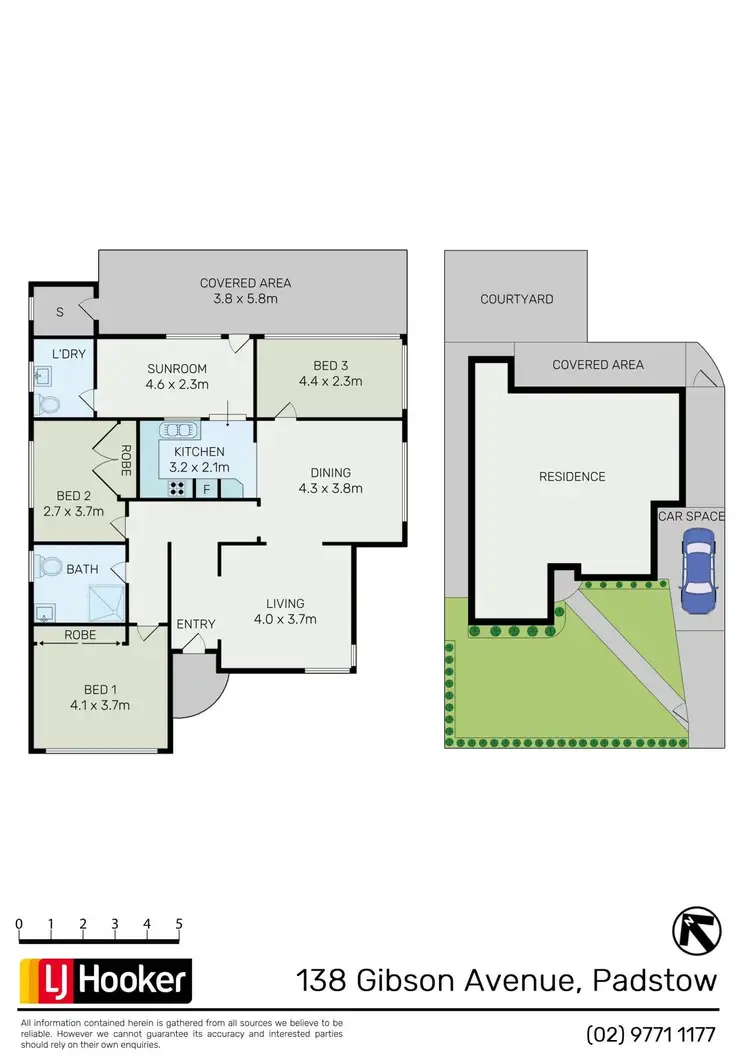 Floorplan of Homely house listing, 138 Gibson Avenue, Padstow NSW 2211