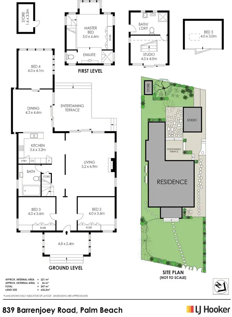 Floorplan of Homely house listing, 839 Barrenjoey Road, Palm Beach NSW 2108