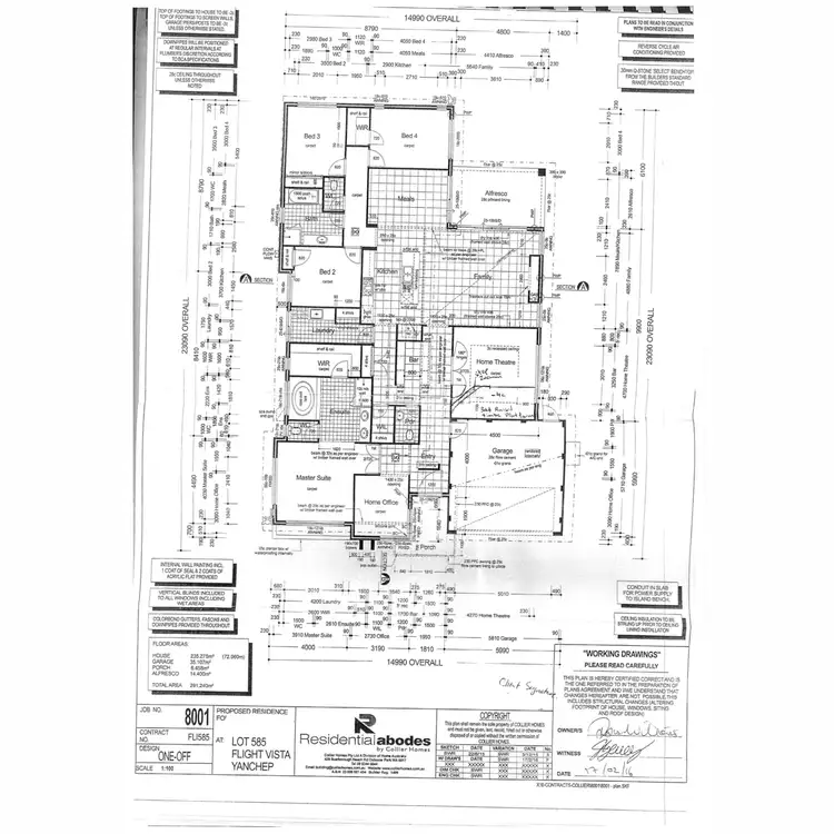 Floorplan of Homely house listing, 5 Flight Vista, Yanchep WA 6035
