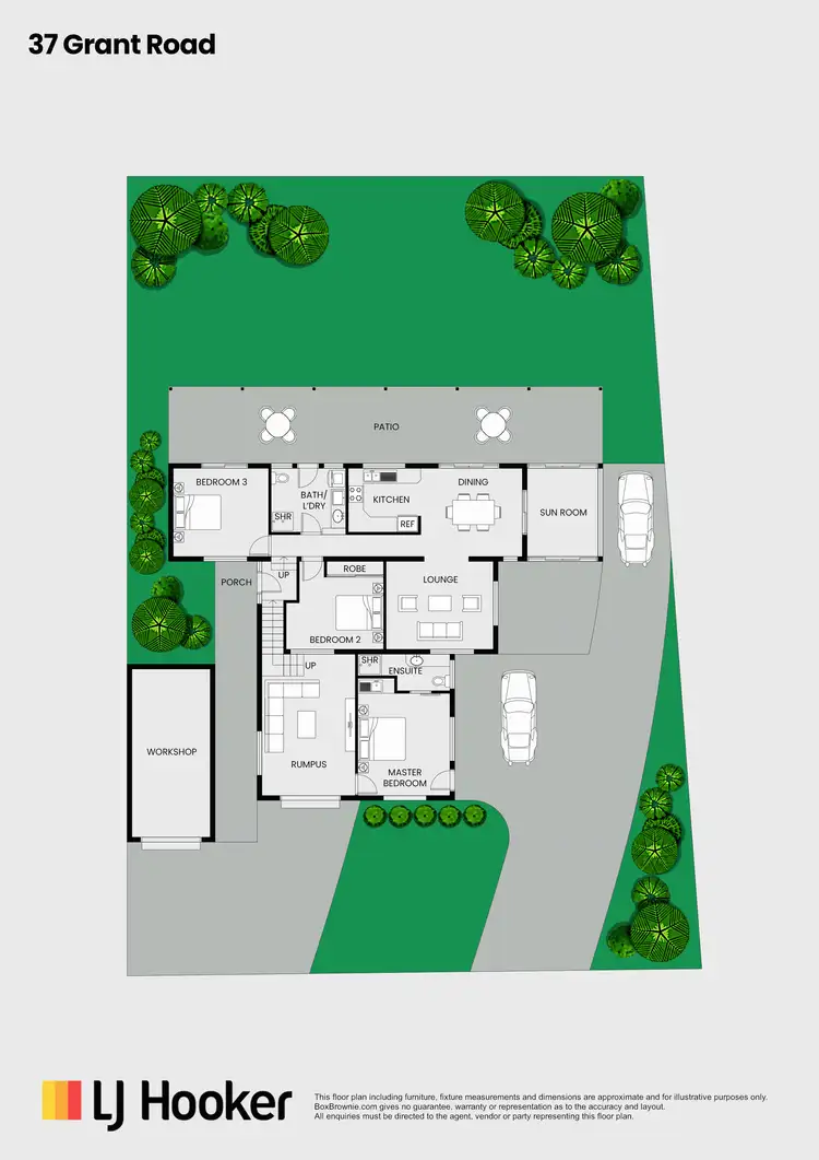 Floorplan of Homely house listing, 37 Grant Rd, Larapinta NT 875
