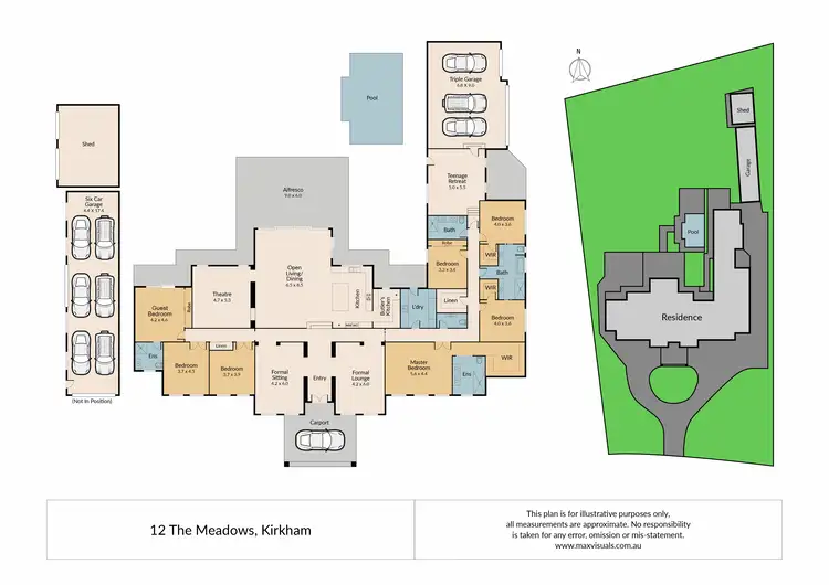 Floorplan of Homely house listing, 12 The Meadows, Kirkham NSW 2570