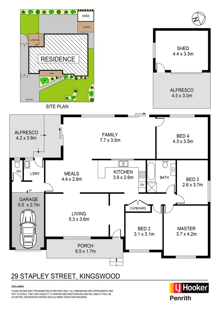 Floorplan of Homely house listing, 29 Stapley Street, Kingswood NSW 2747