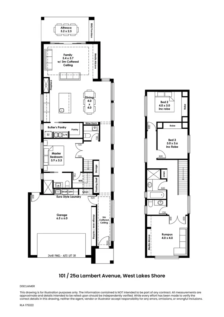 Floorplan of Homely land listing, 25a Lambert Avenue, West Lakes Shore SA 5020