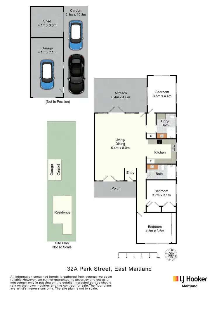 Floorplan of Homely house listing, 32A Park Street, East Maitland NSW 2323