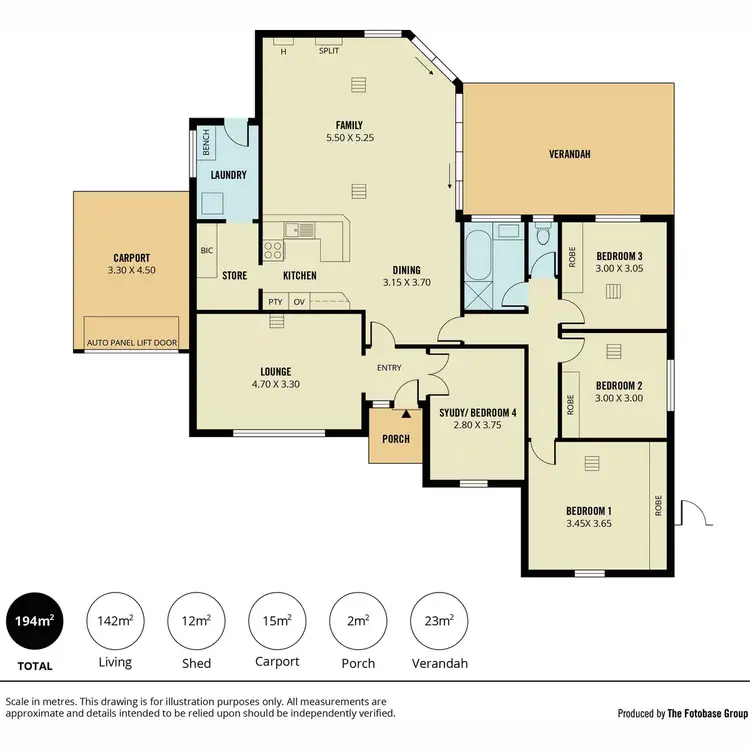 Floorplan of Homely house listing, 61 Natalie Avenue, Salisbury SA 5108
