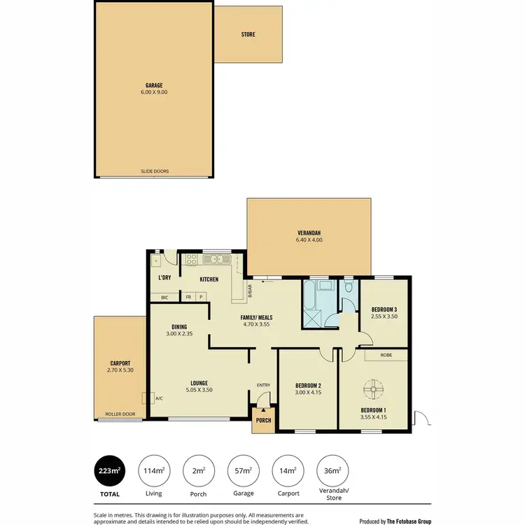 Floorplan of Homely house listing, 23 Norbury Drive, Salisbury Downs SA 5108
