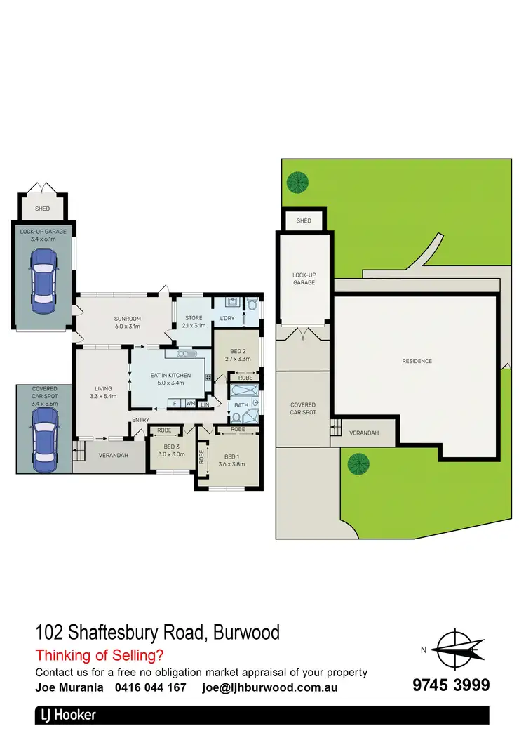 Floorplan of Homely house listing, 102 Shaftesbury Road, Burwood NSW 2134
