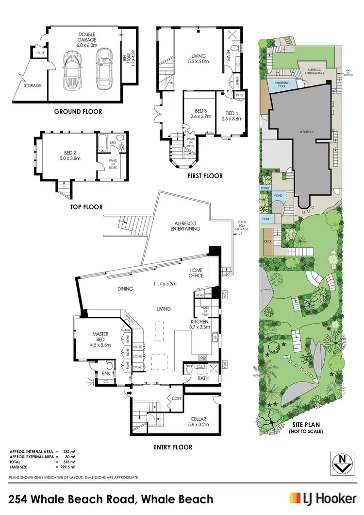 Floorplan of Homely house listing, 254 Whale Beach Road, Whale Beach NSW 2107