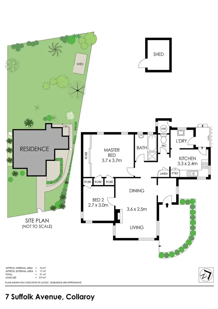 Floorplan of Homely house listing, 7 Suffolk Avenue, Collaroy NSW 2097