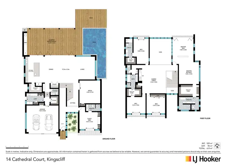 Floorplan of Homely house listing, 14 Cathedral Court, Kingscliff NSW 2487