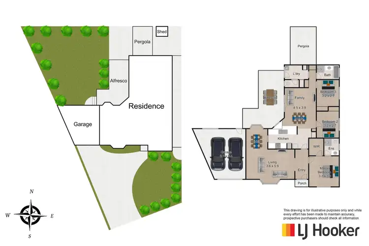 Floorplan of Homely house listing, 11 Lydia Mary Drive, Berwick VIC 3806