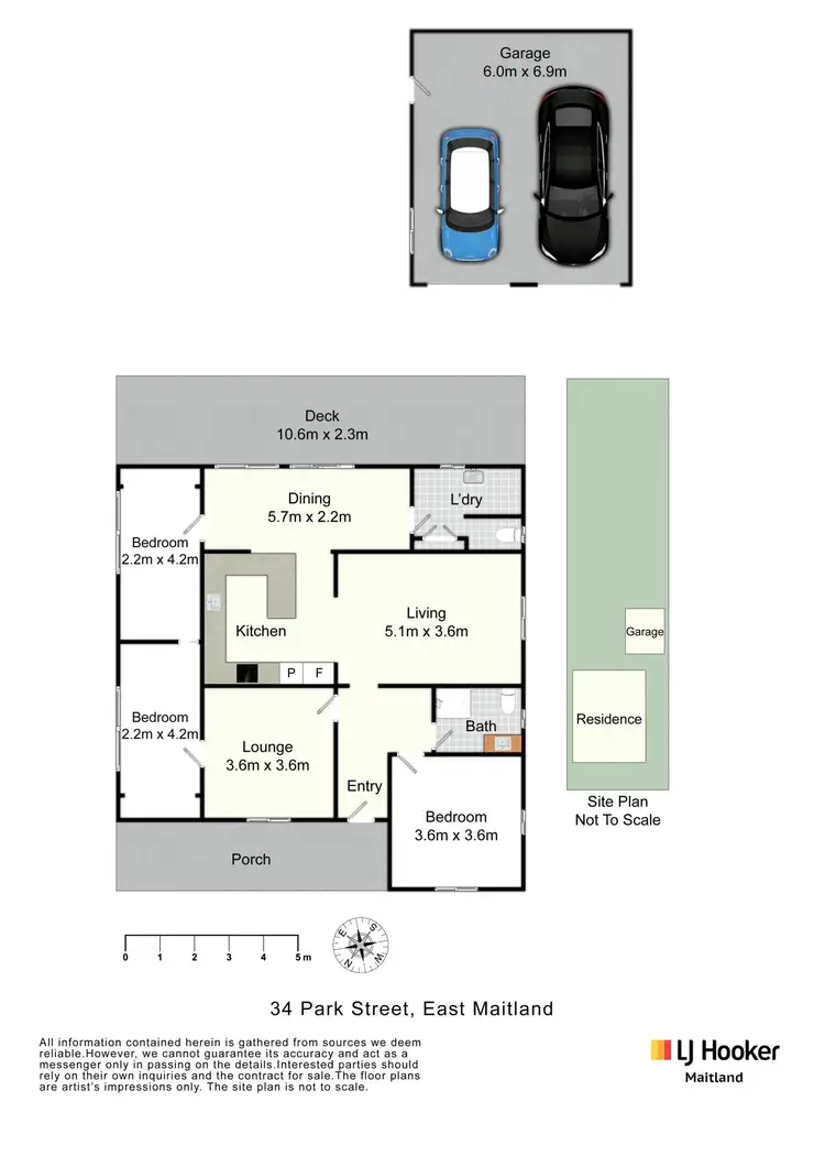 Floorplan of Homely house listing, 34 Park Street, East Maitland NSW 2323
