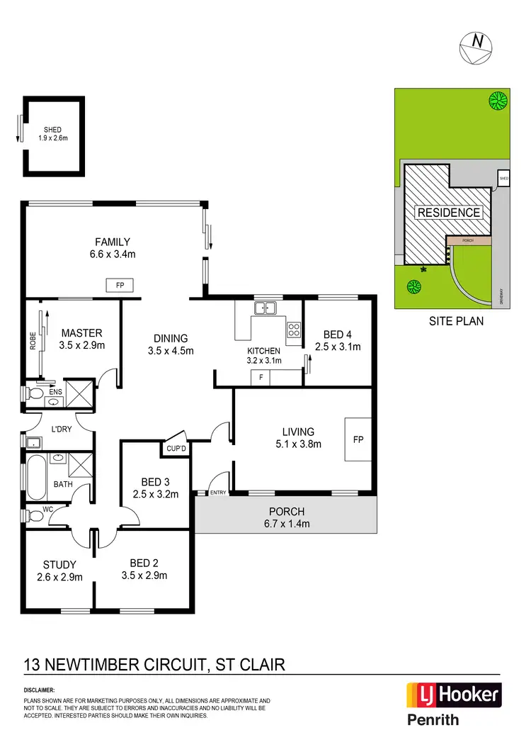 Floorplan of Homely house listing, 13 Newtimber Circuit, St Clair NSW 2759