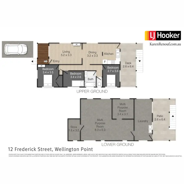 Floorplan of Homely house listing, 12 Frederick Street, Wellington Point QLD 4160