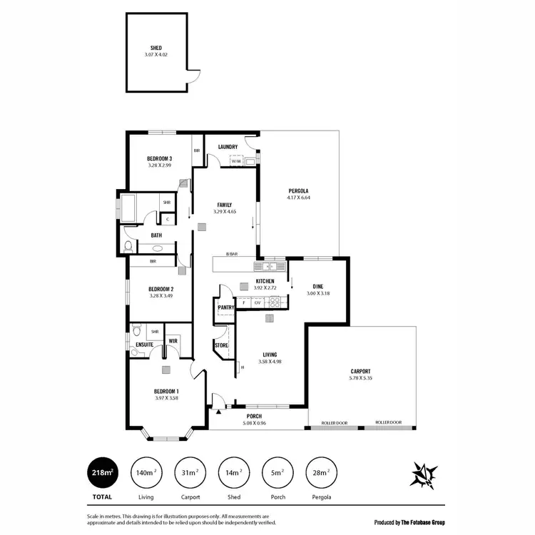 Floorplan of Homely house listing, 20 Taarnby Drive, Salisbury Downs SA 5108