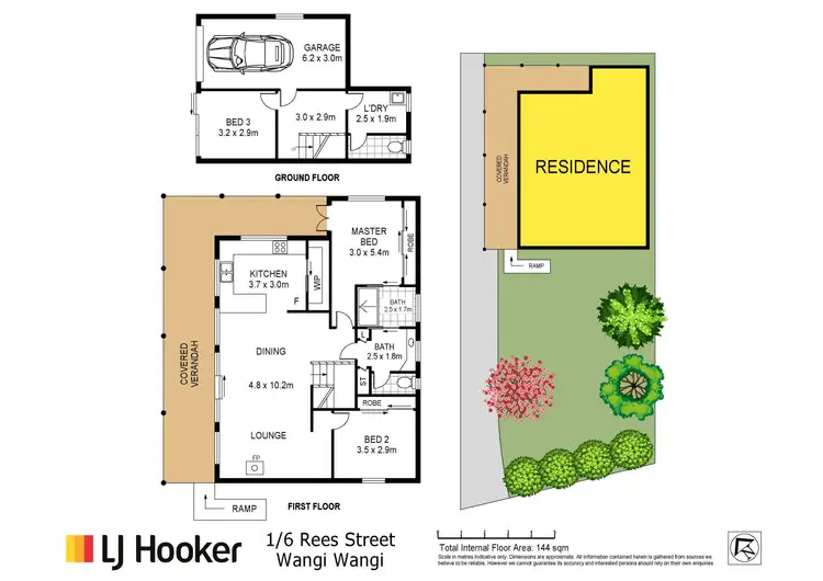 Floorplan of Homely house listing, 1/6 Rees Street, Wangi Wangi NSW 2267