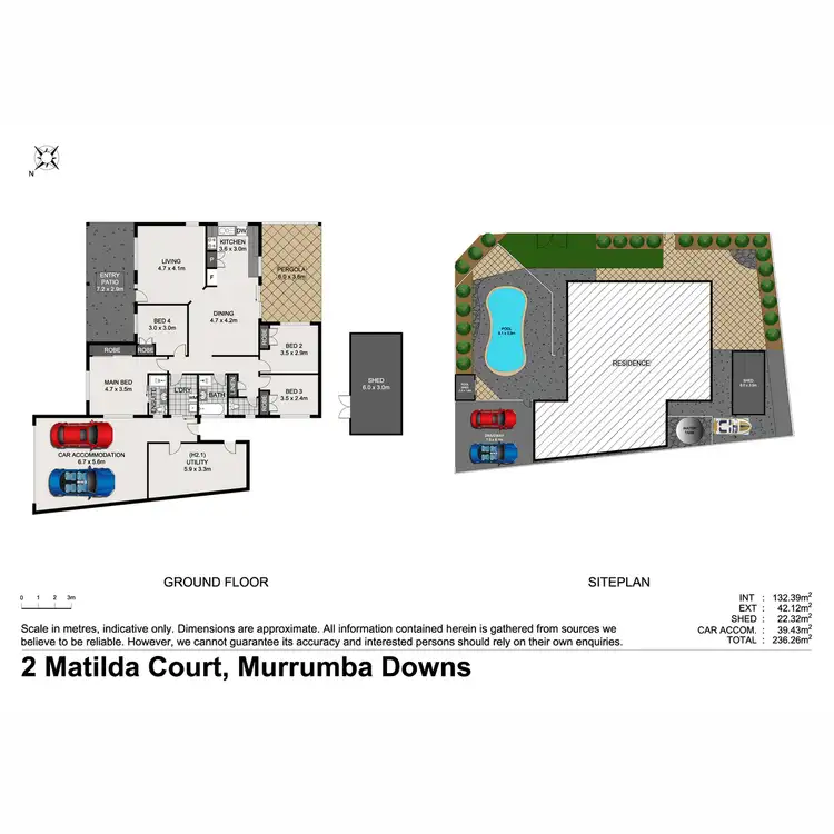 Floorplan of Homely house listing, 2 Matilda Court, Murrumba Downs QLD 4503