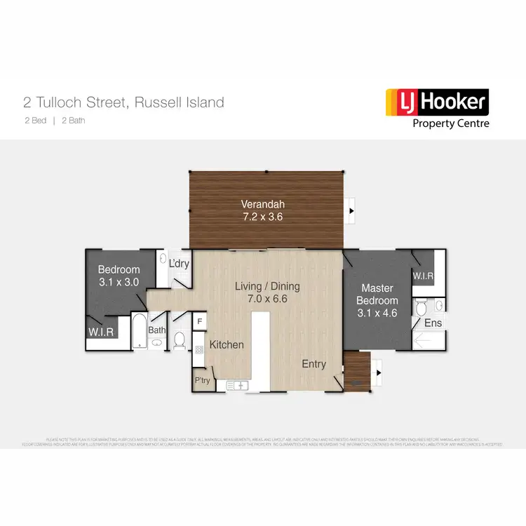 Floorplan of Homely house listing, 2 Tulloch Street, Russell Island QLD 4184