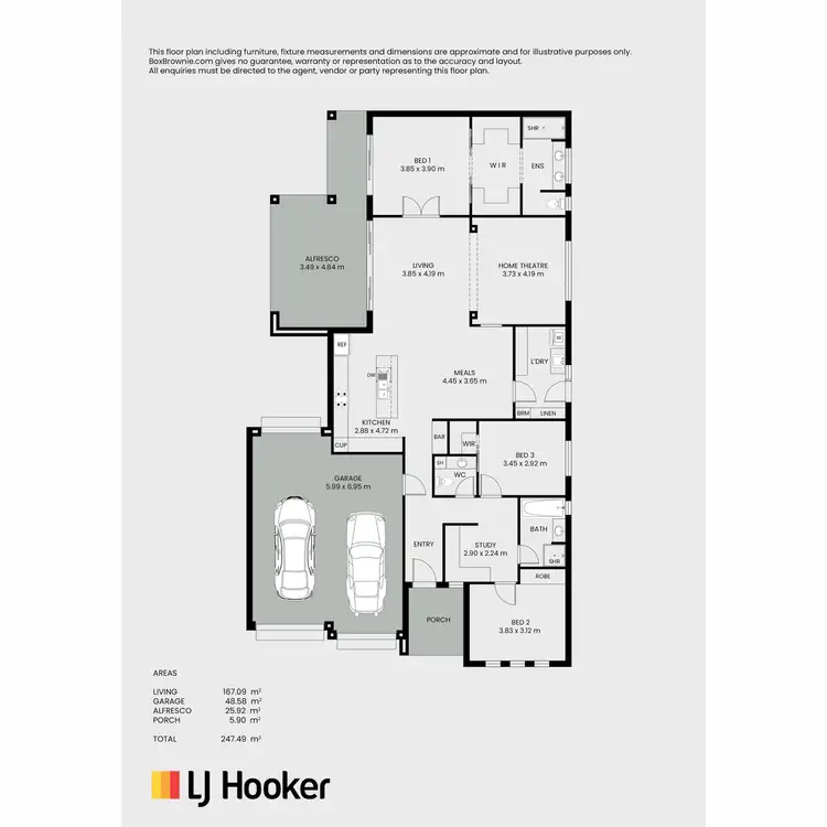 Floorplan of Homely house listing, 5 Phillipou Place, Fulham Gardens SA 5024